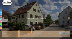 Desktop Screenshot of dashausinmuhr.de