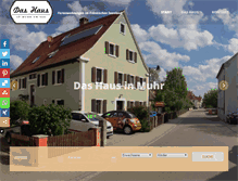Tablet Screenshot of dashausinmuhr.de